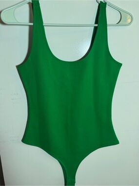 NWT Green Scoop Neck Bodysuit